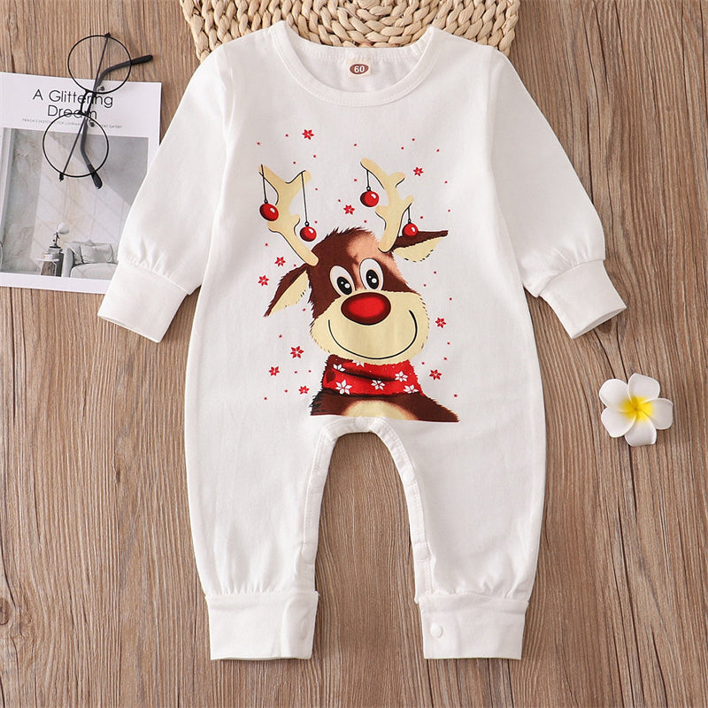 Christmas Family Pajamas - Elk Print