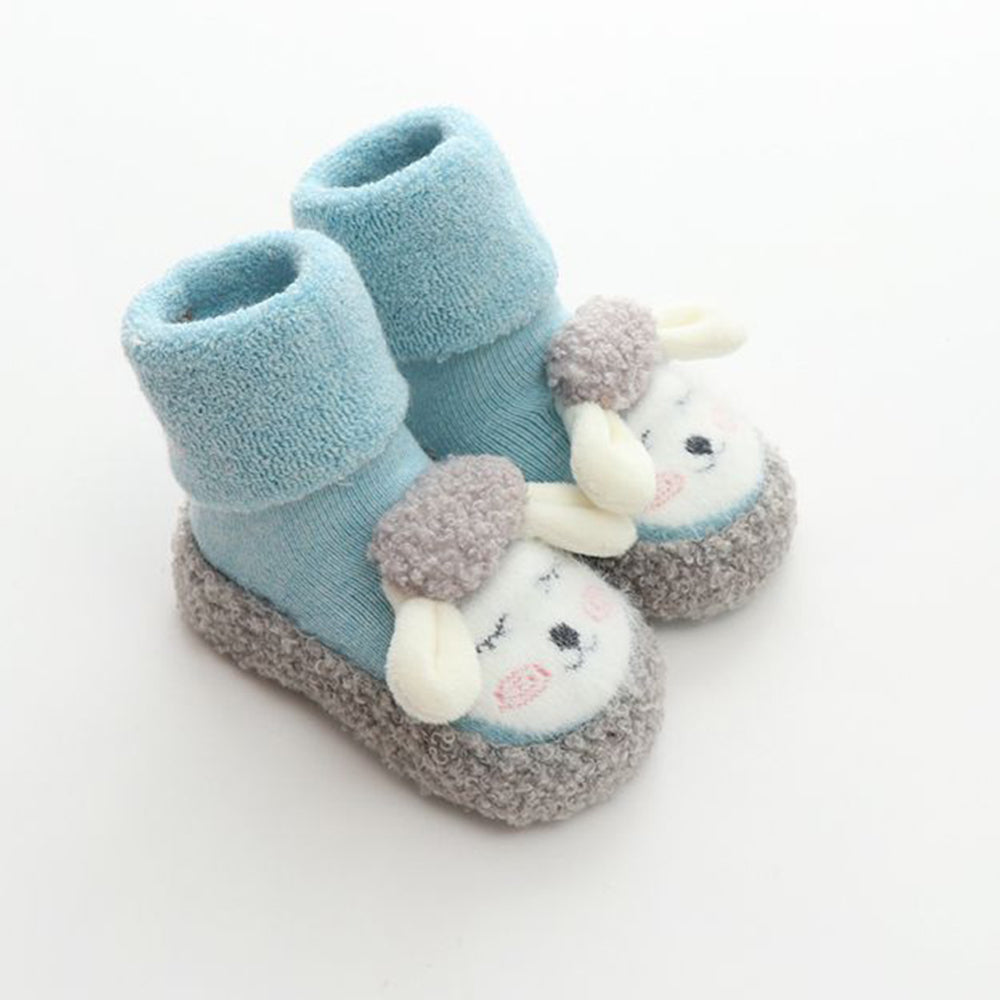 Cute Baby Cartoon Plush Cotton Toddler Shoes