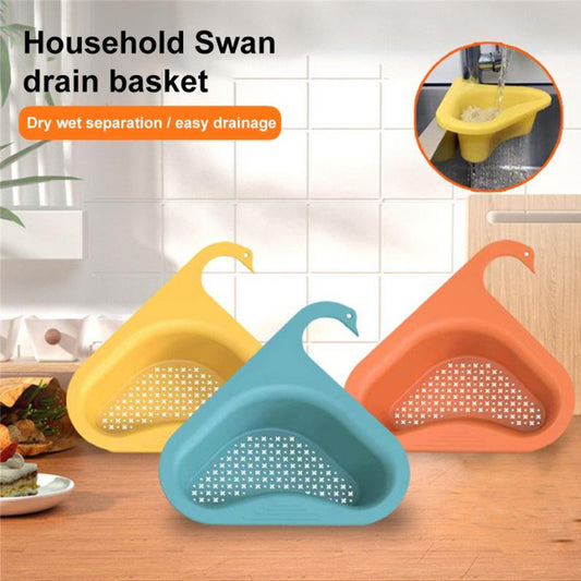 Juiceylion Kitchen Swan Drain Basket