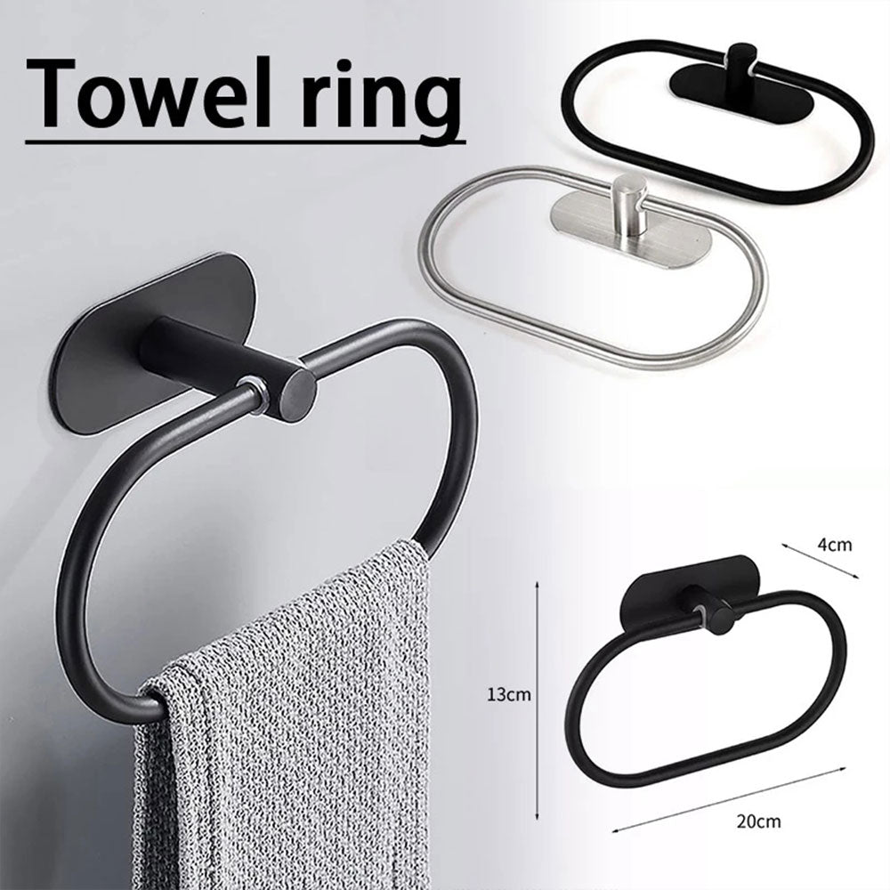 Self-Adhesive Wall Mounted Towel Rack