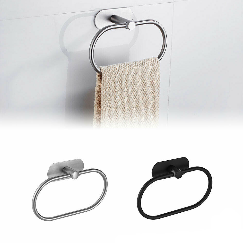 Self-Adhesive Wall Mounted Towel Rack