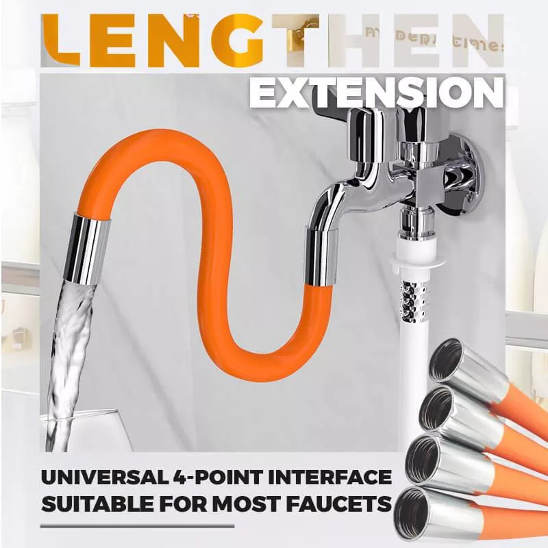 Universal Extension Tube 360 Degrees Faucet Sprayer